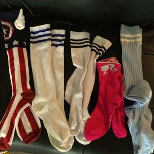 So Cute Knee High Socks! Never Worn!